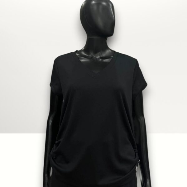 DKNY Ladies Top Large Active Sport Black Size L Item #2105