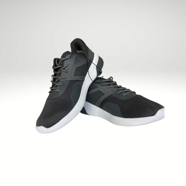 Nautica Men's Sneaker Curtis Charcoal/Black Pop Size 9.5