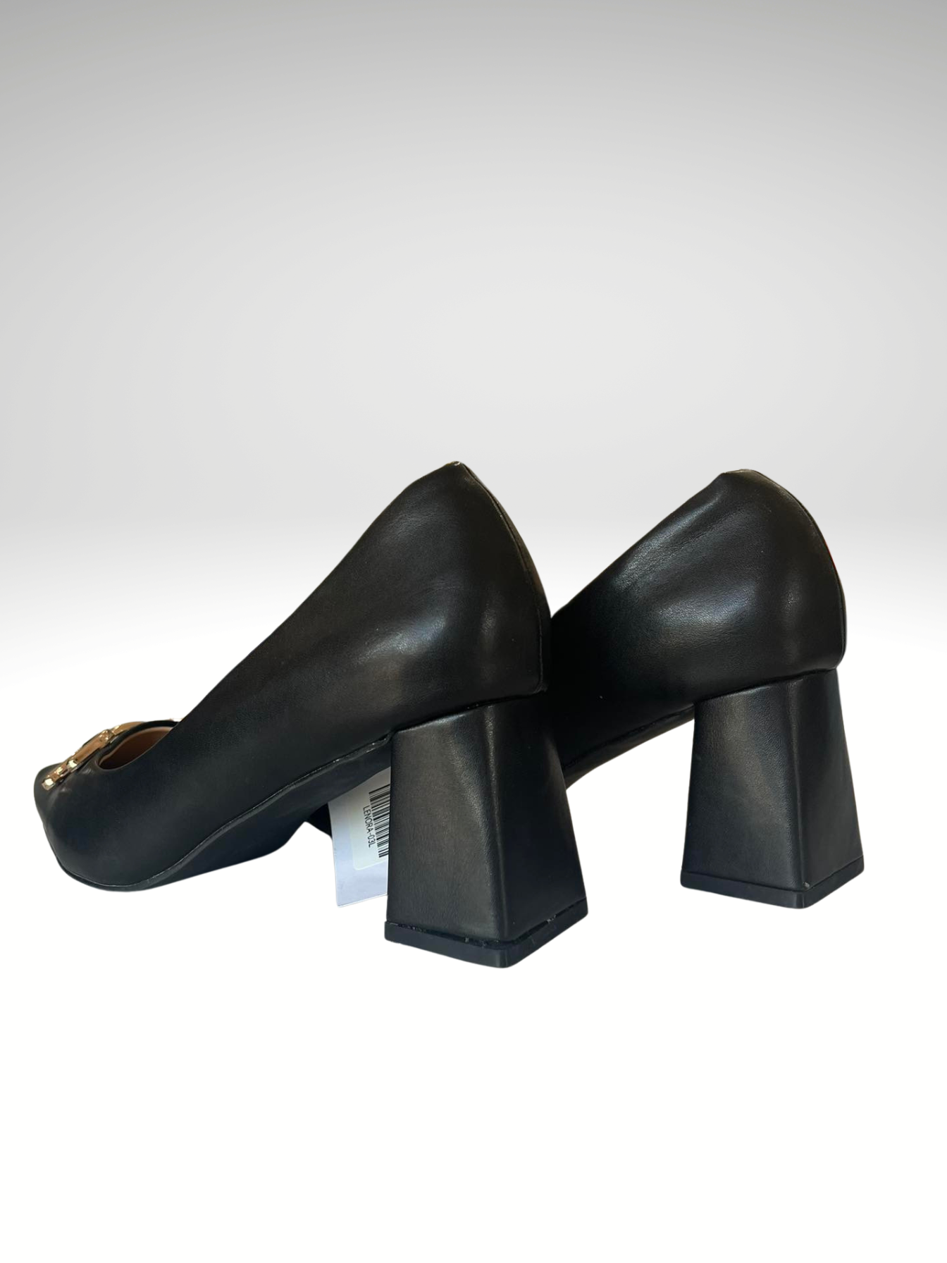 Jessica Carlyle Shoes With Heels Leather Black Size 9 - Image 2