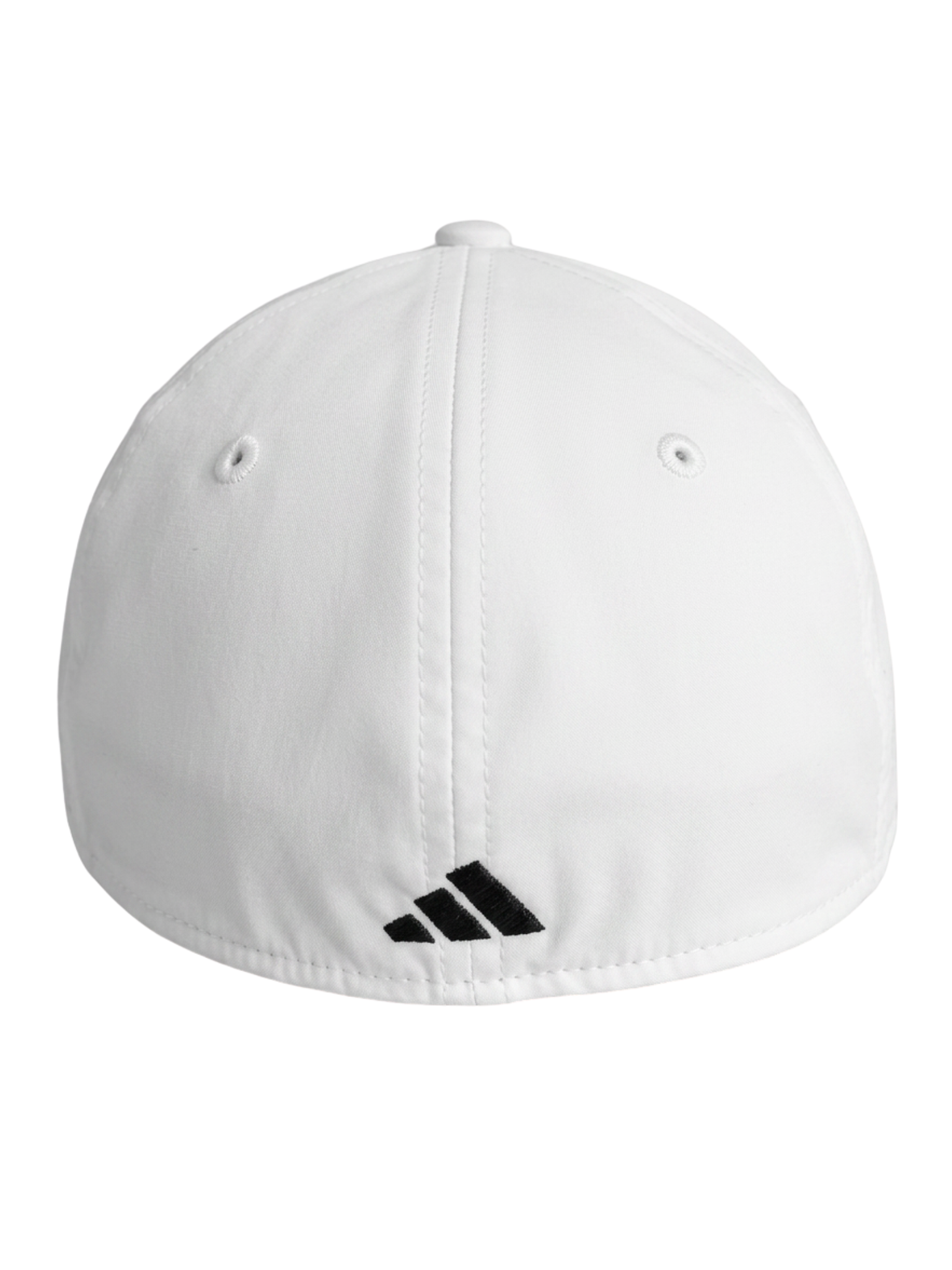 Adidas Stretch Fit Baseball Cap White Small/Medium Item #2050 - Image 2