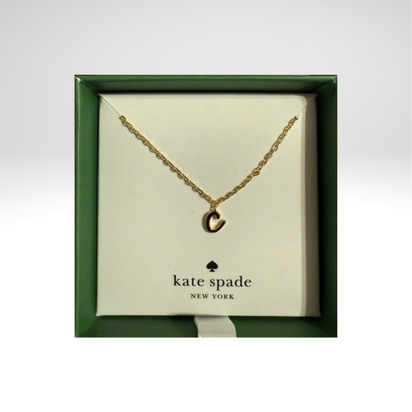 Kate Spade New York One In A Million “C” Initial Pendant Necklace Item #5033