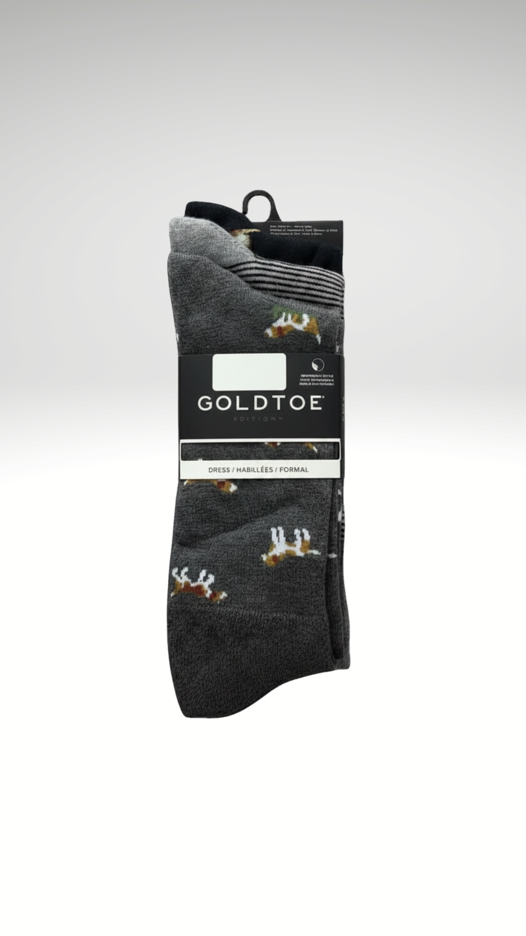 Goldtoe Edition Dress Crew Socks 3pairs Item 6008