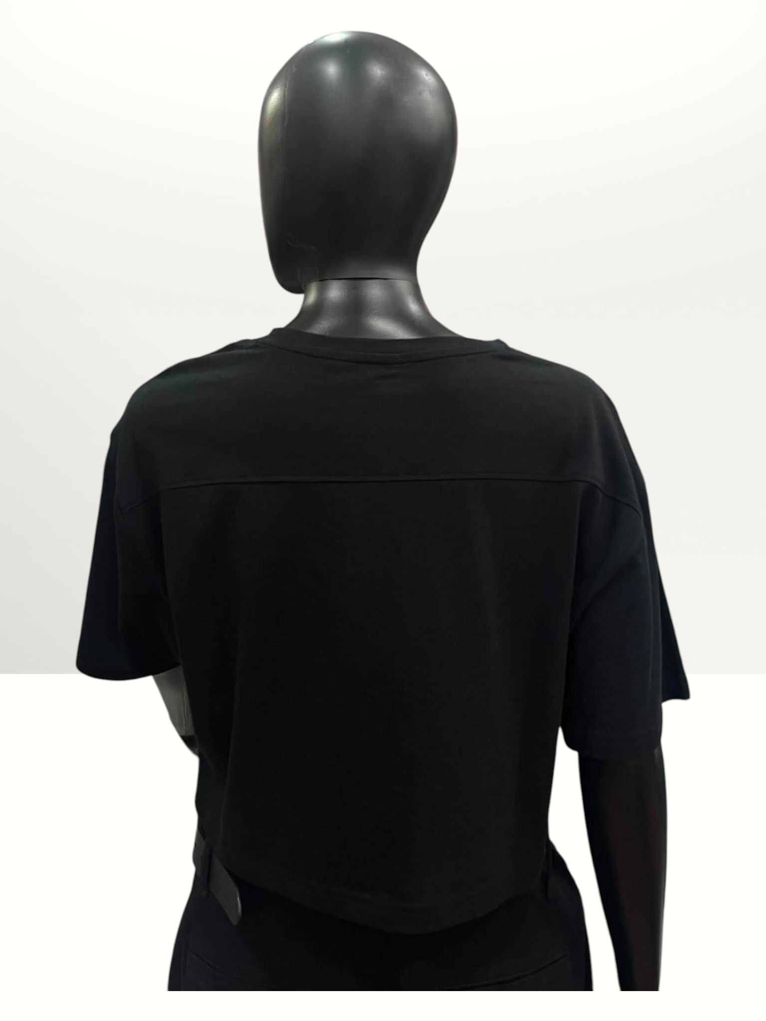 Converse Ladies Shirt Black Size M Item #2102 - Image 5