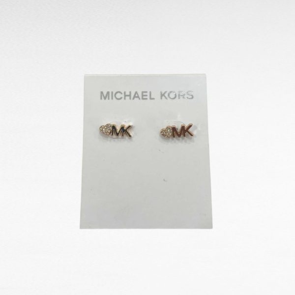 Michael Kors Heart Logo Stud Earrings Item #5052