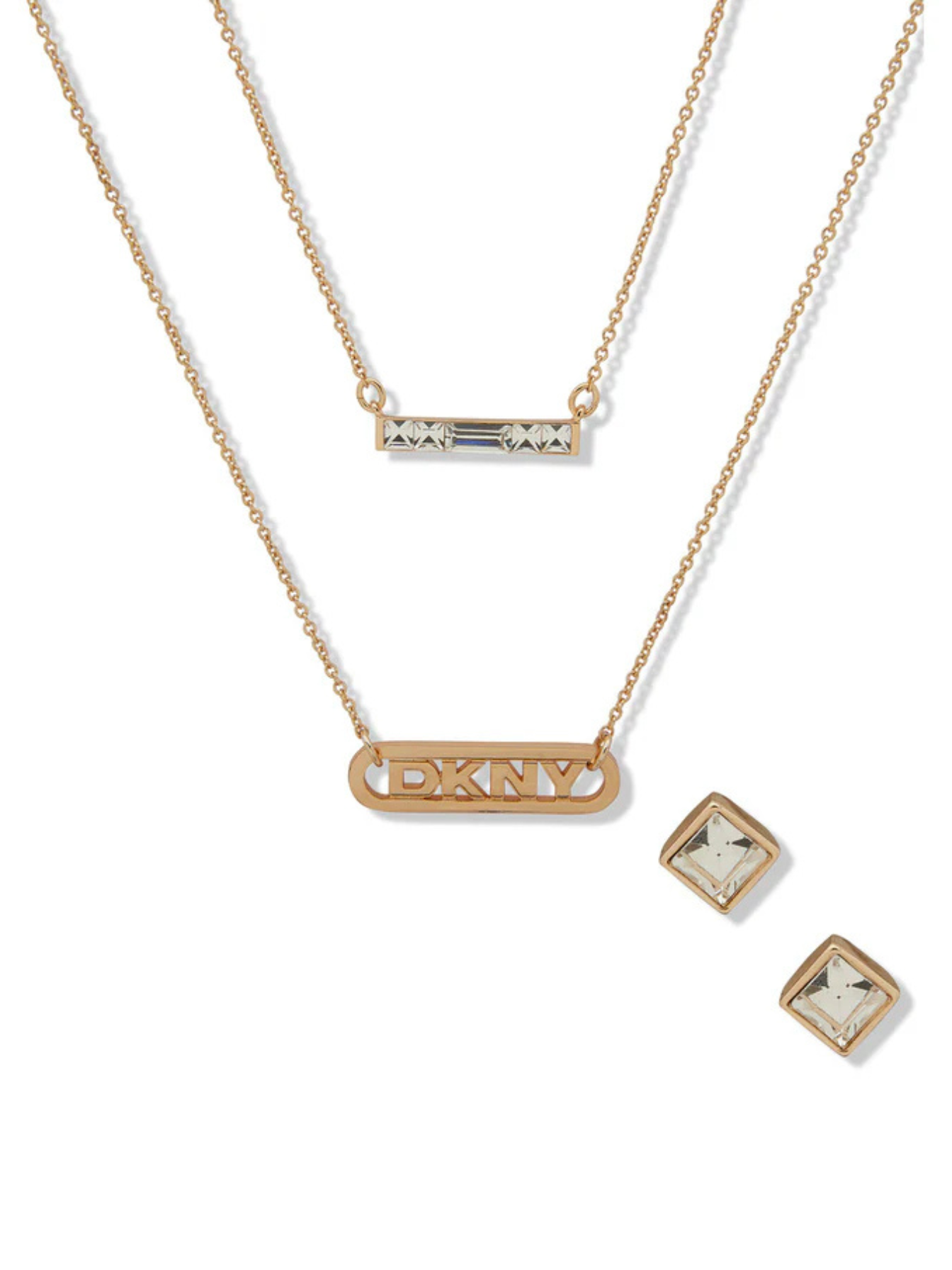 DKNY Necklace and Earring Set Item #5035 - Image 2