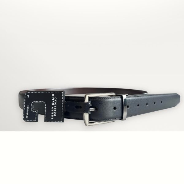 Perry Ellis Portfolio Men's Reversible Belt Size 42 Item #2007
