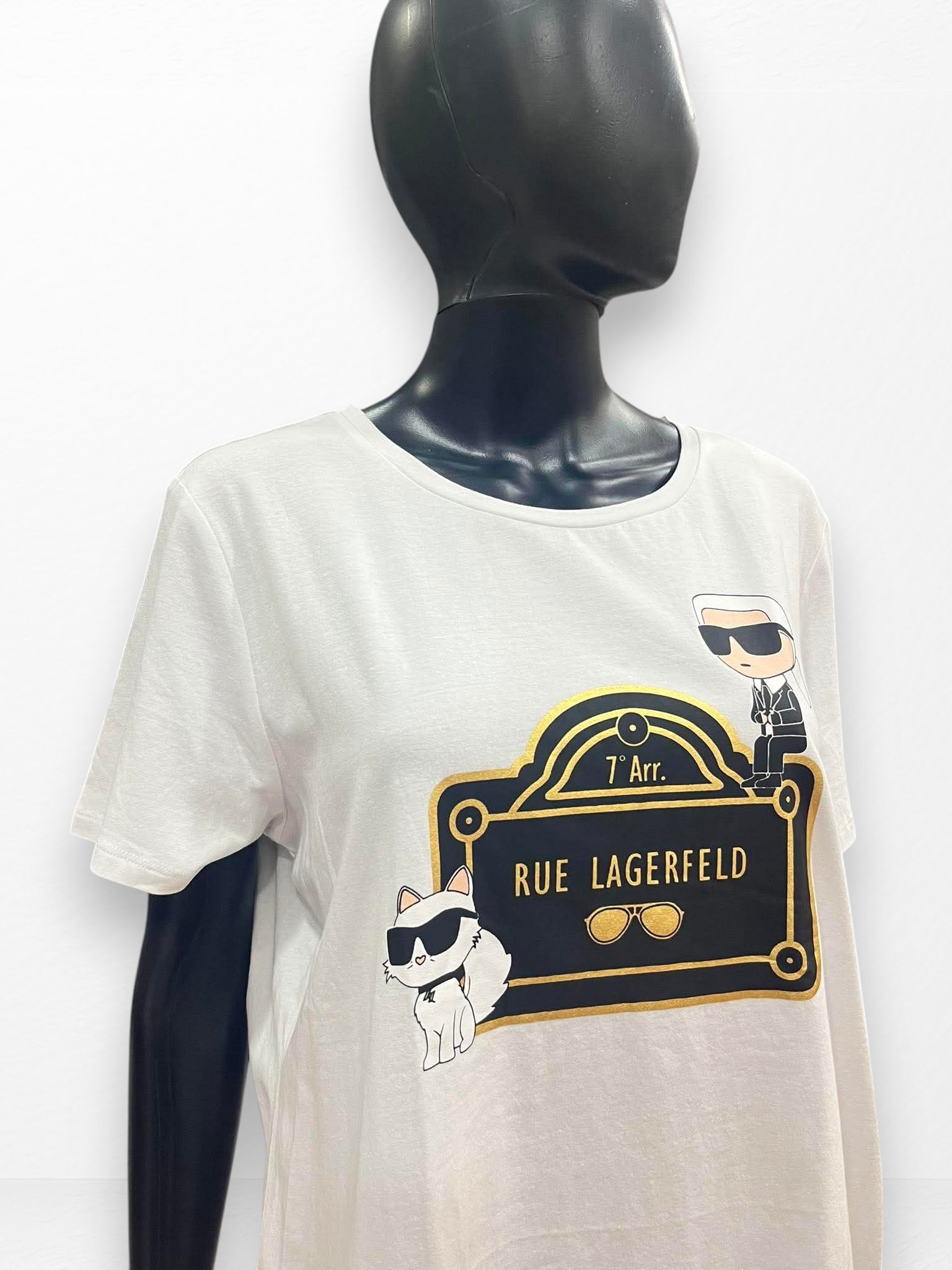 Karl Lagerfeld Paris Women's Shirt Size L Item #2100 - Image 3