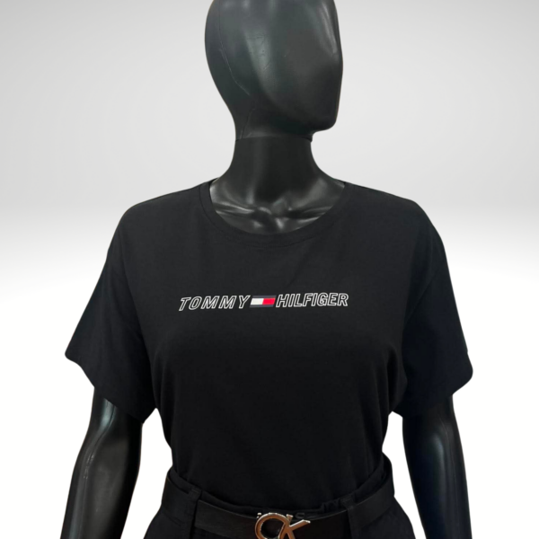 Tommy Hilfiger Ladies Black Top Item #2109