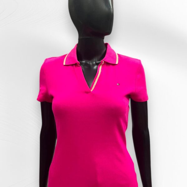 Tommy Hilfiger Ladies Top Dark Pink Item #2097
