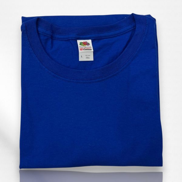 Fruit Of The Loom Men's Shirt Royal Blue Size Large Item #2035