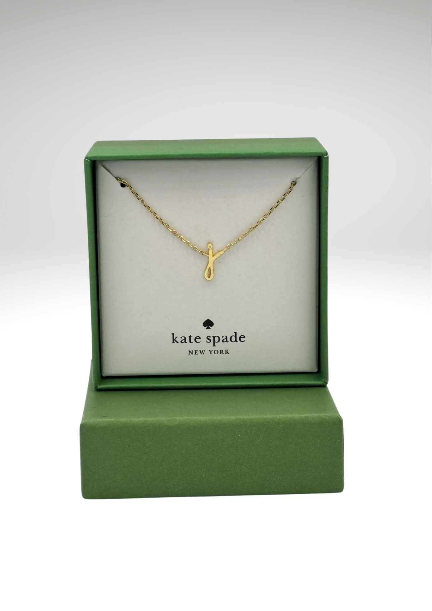 Kate Spade New York One In A Million “J” Initial Pendant Necklace Item #5032