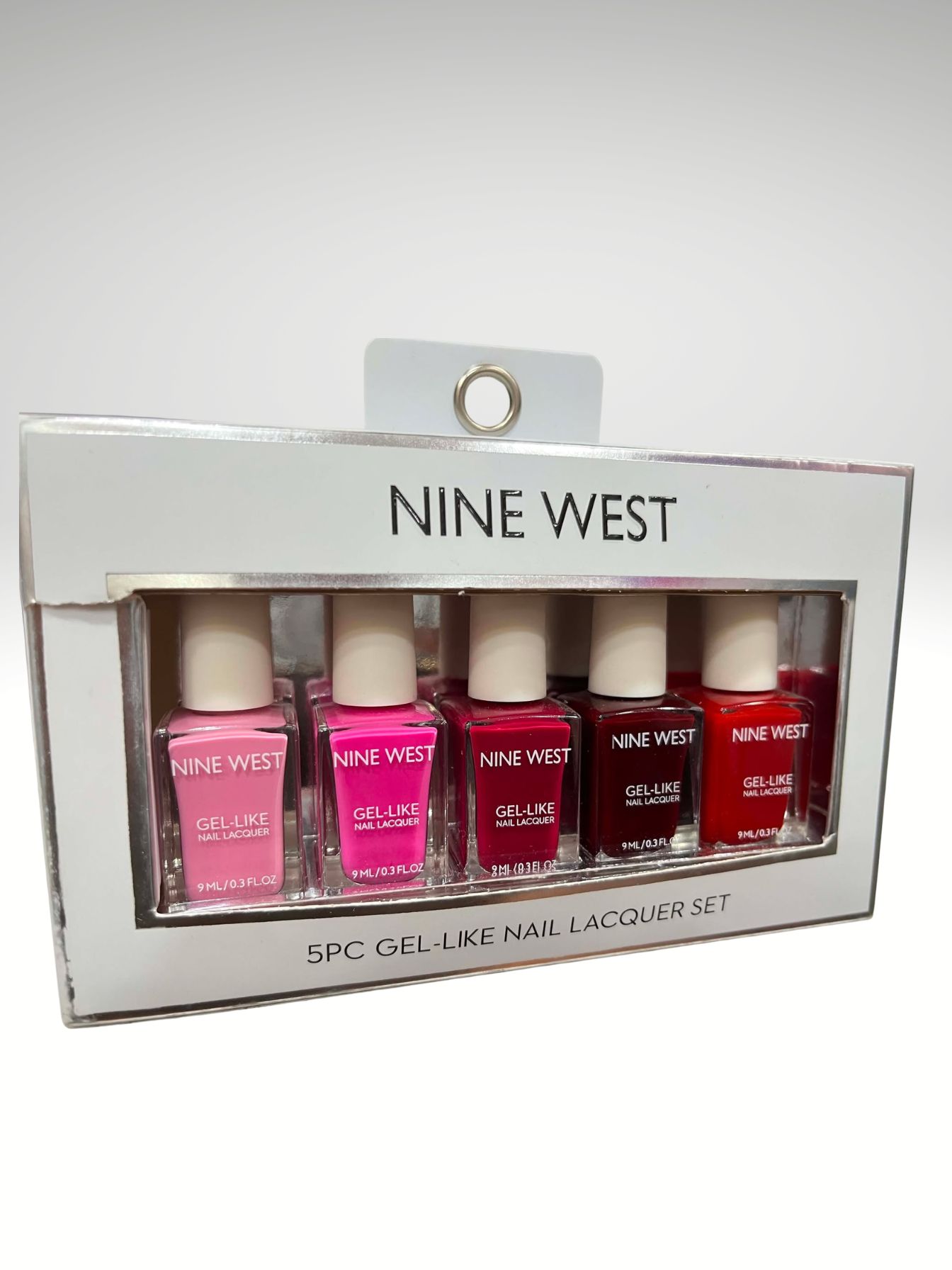 Nine West 5-Piece Gel-like Nail Lacquer Set 9mL Each Item 0001 - Image 2