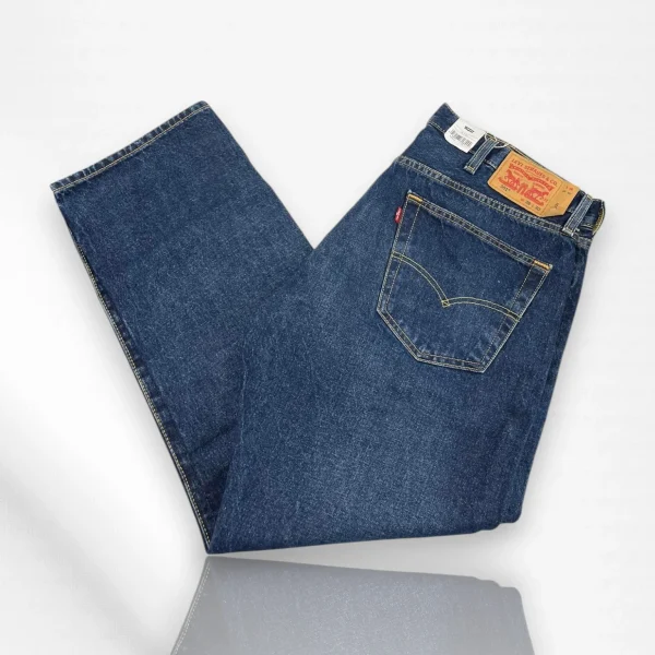 Levi's Men's Original Jeans Dark Blue Size W38 L30 Item #2028