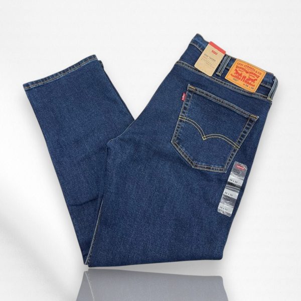 Levi's Men's Jean Taper Dark Blue Size W38 L30 Item #2025