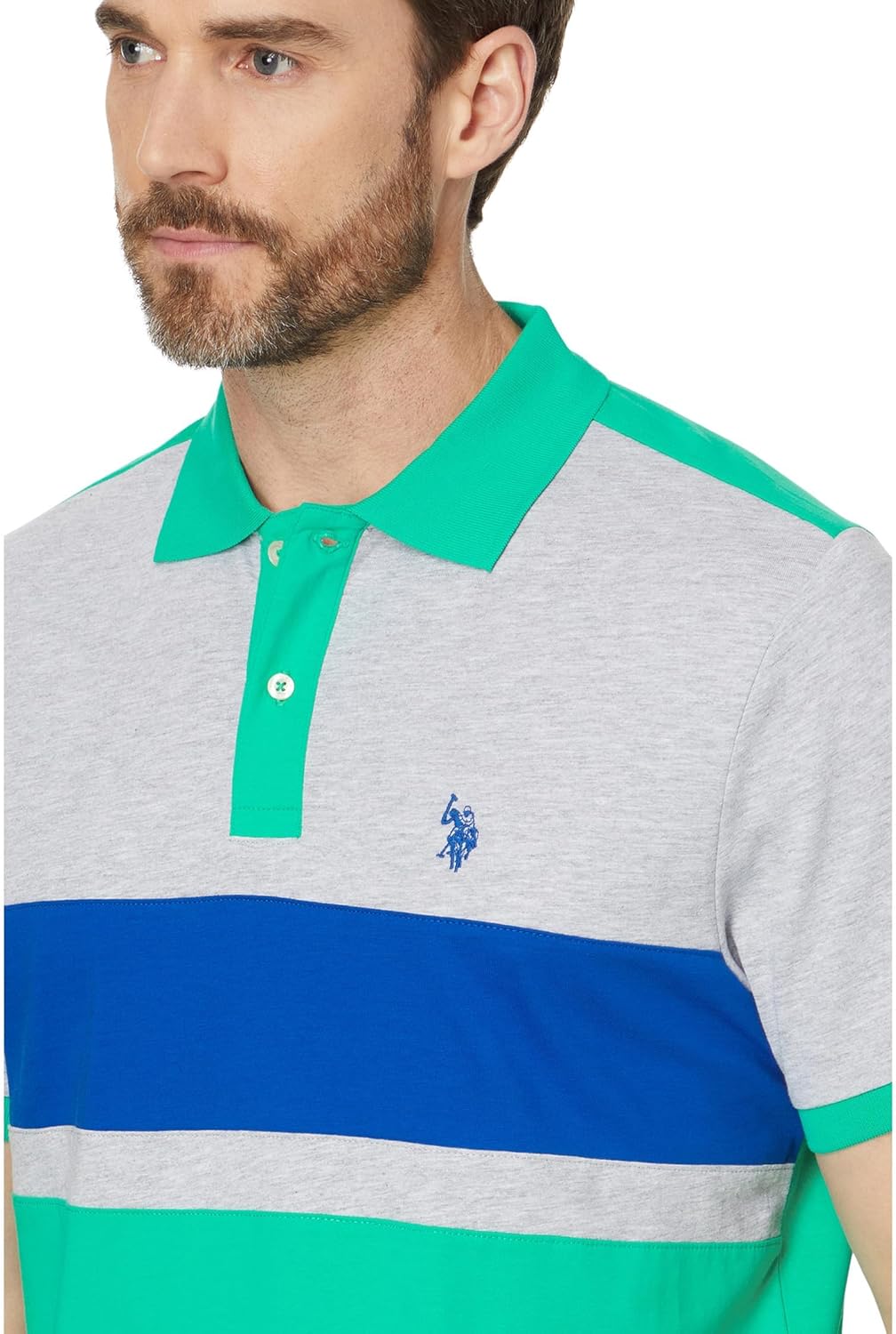 U.S Polo Assn Since 1890 Polo Shirt Large Item #2056 - Image 3