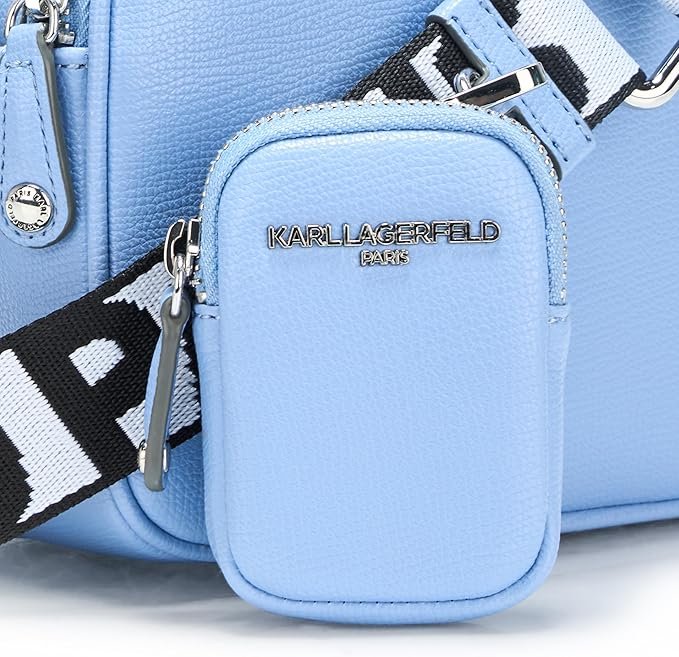 Karl Lagerfeld Camera bag 2zip Forever blue - Image 4