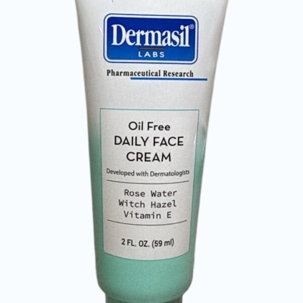 DERMASIL OIL FREE DAILY FACE CREAM WITH ROSE WATER, WITCH HAZEL & VITAMIN E 59ml