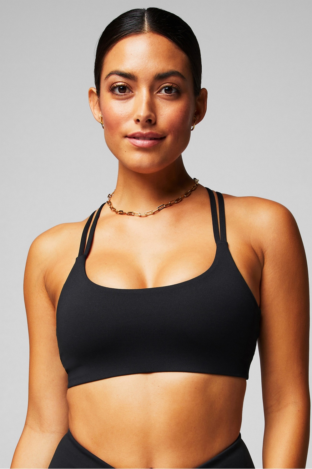 Fabletics Women's 2-Pack Principal Low Impact Bra, Black/White Item #2122 - Image 5