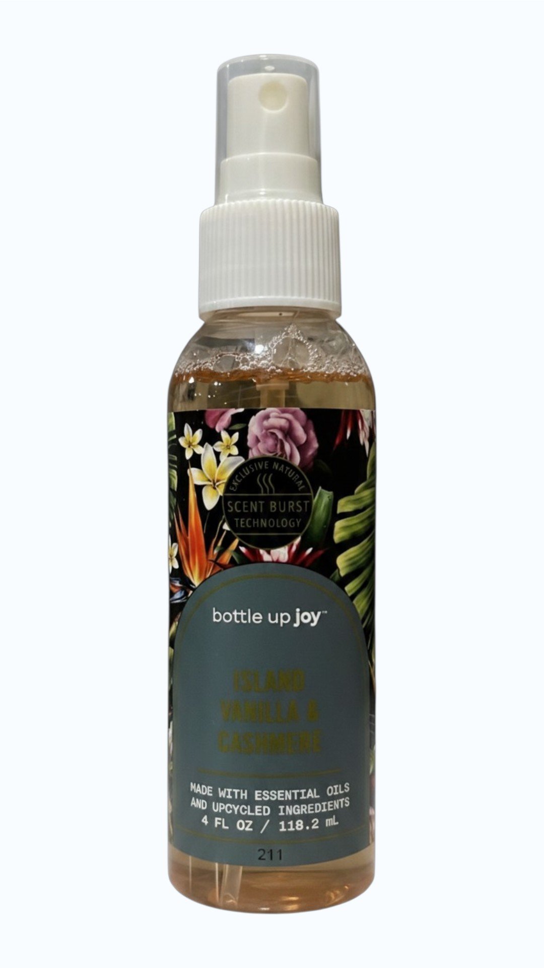 BOTTLE UP JOY ISLAND VANILLA AND CASHMERE CONCENTRATED ROOM MIST