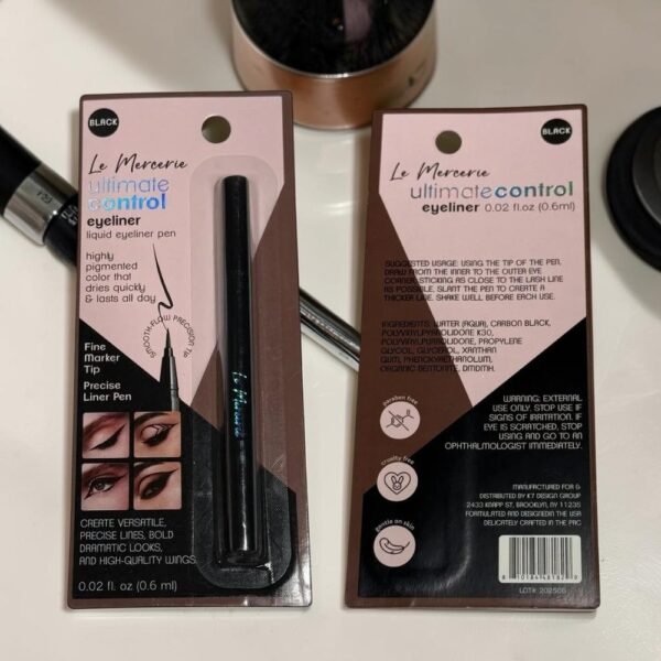 LE MERCERIE ULTIMATE CONTROL EYELINER BLACK