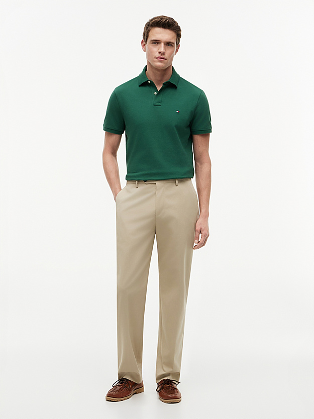 Tommy Hilfiger Polo Shirt Green Item #2063 - Image 3