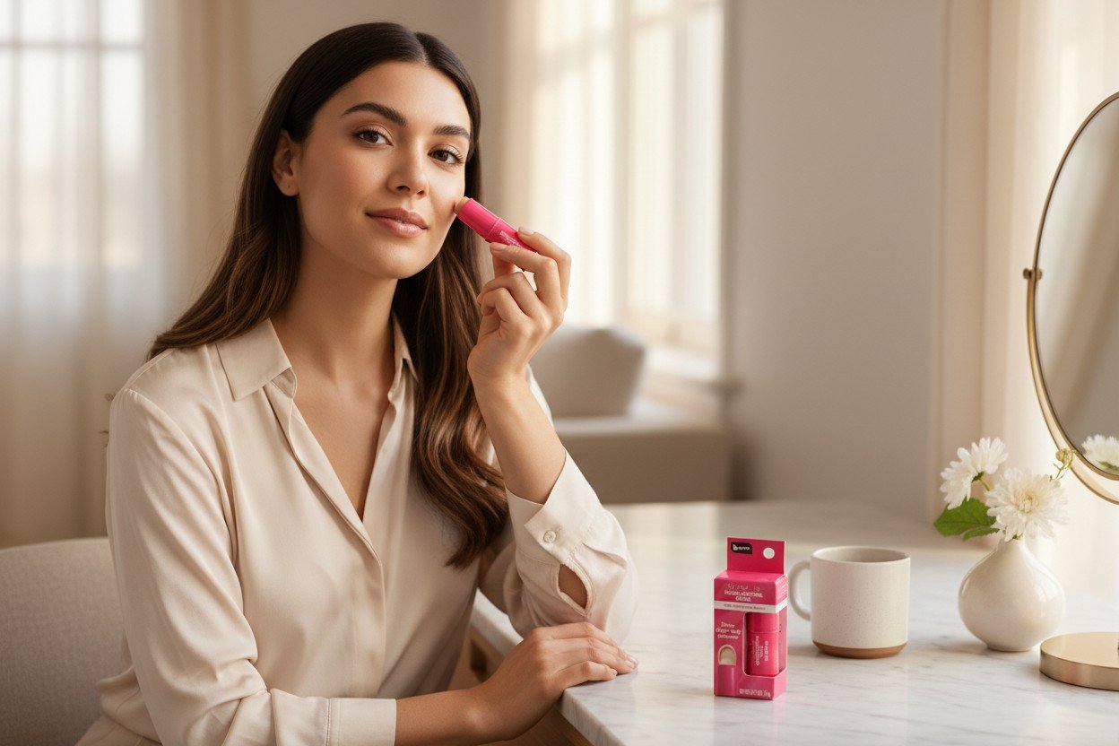 BPURE GLOW UP HIGHLIGHTING STICK WITH WATERMELON EXTRACT BP-827 - Image 2