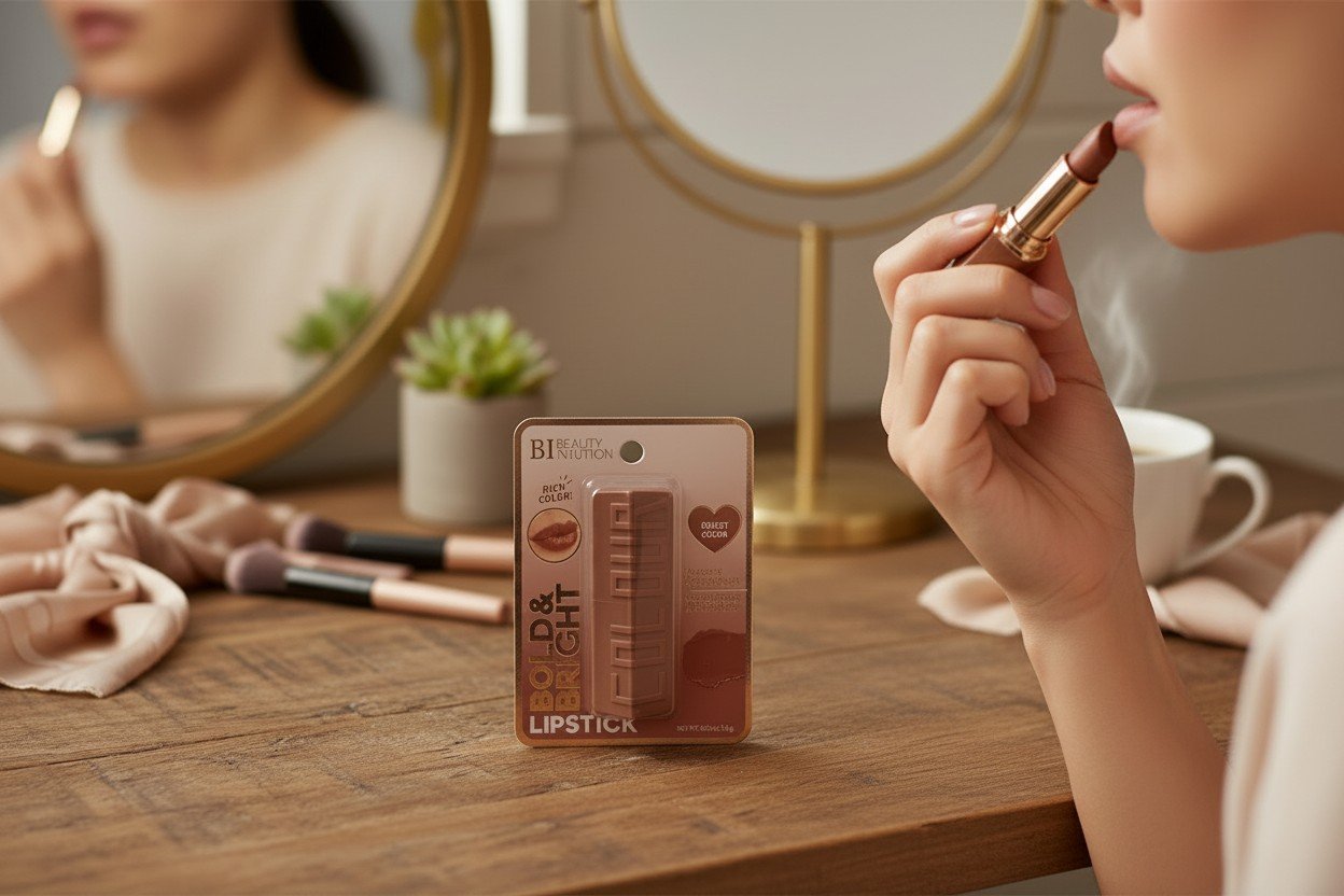 BEAUTY INTUITION BOLD & BRIGHT LIPSTICK SWEET COCOA - Image 3
