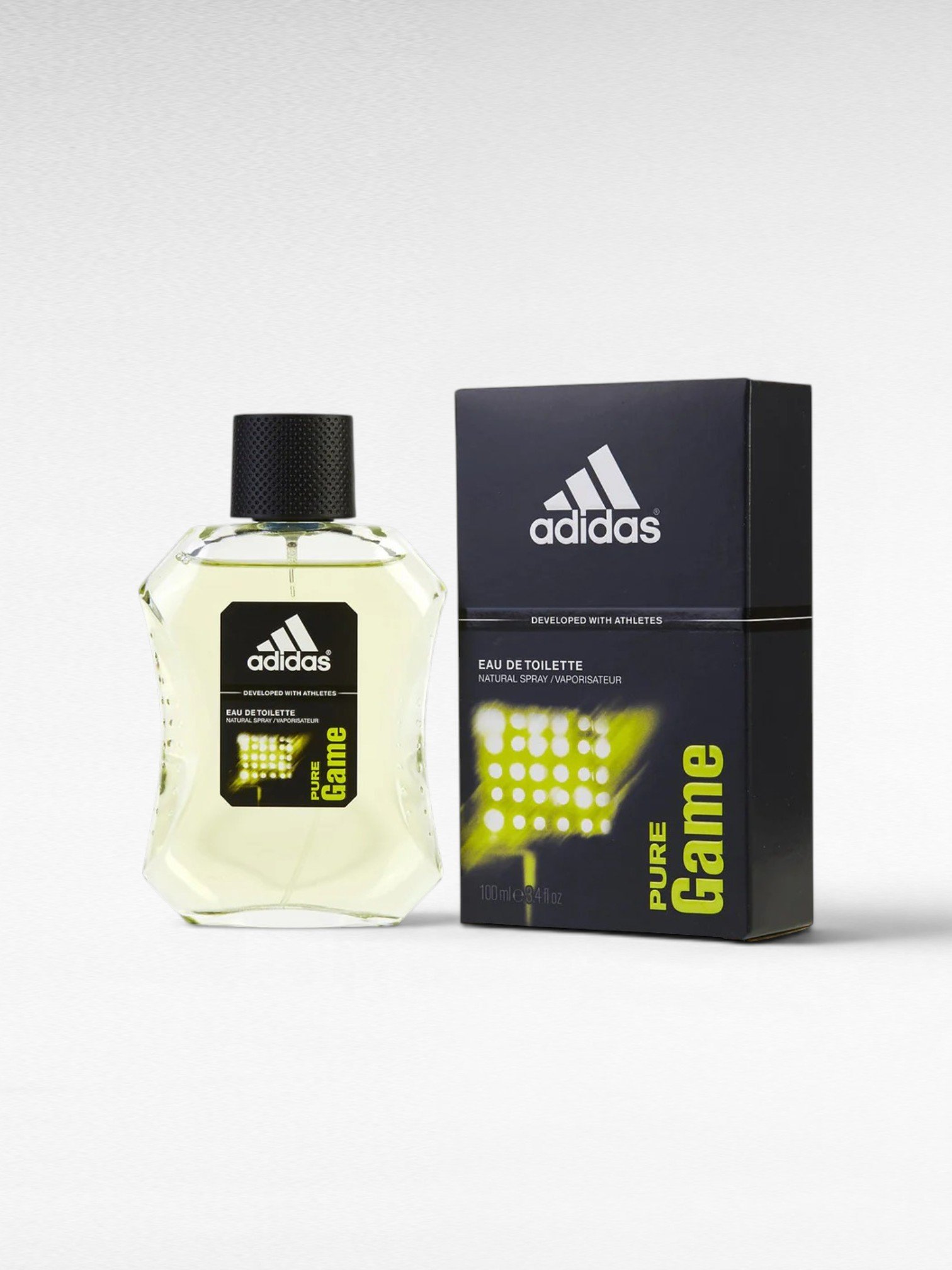 Adidas Pure Game Eau De Toilette Natural Spray 100mL (3.4 fl oz)