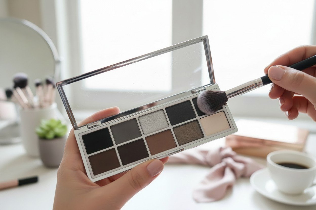 BEAUTY INTUITION EYESHADOW PALATTES SMOKEY TONES BI-244 - Image 2
