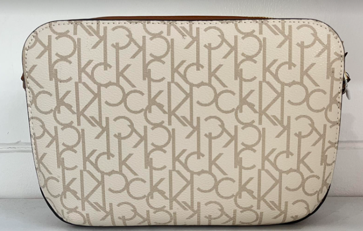 Calvin Klein Camera Bag Leather Van Vanilla - Image 2