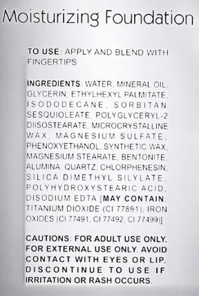 CANDY MOYO MOISTURIZING FOUNDATION DARK 1 - Image 2