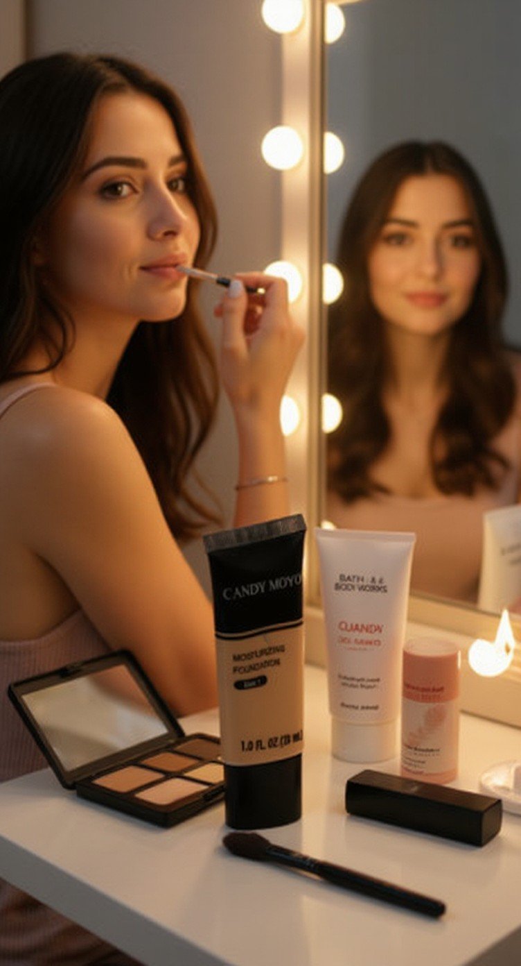 CANDY MOYO MOISTURIZING FOUNDATION DARK 1 - Image 3