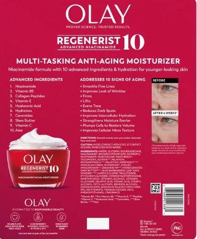 Olay Regenerist 10, 1.7 oz, 2-pack Item #3027 - Image 2