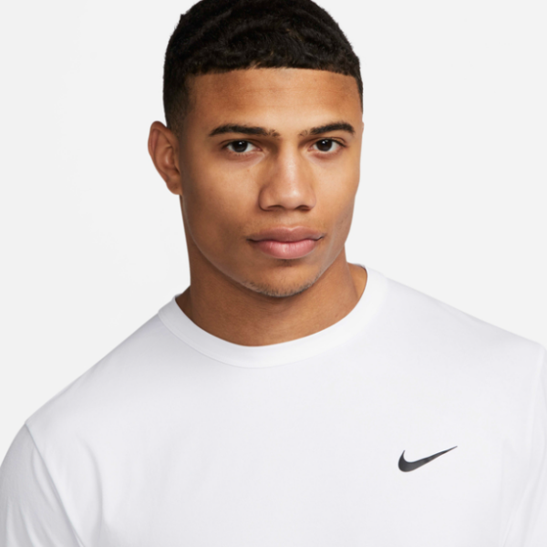 Nike Hyverse Men’s Dri-FIT UV Short-sleeve Versatile Top White Item #2062