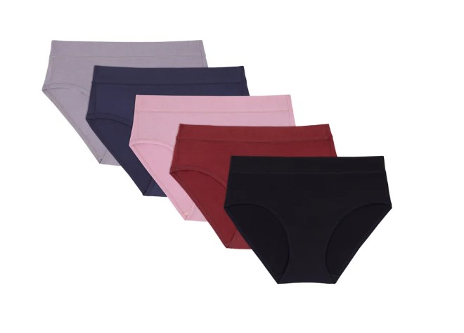 Carole Hochman Midnight Women's Hipster, 5-pack Item 2009 Item #2121 - Image 10