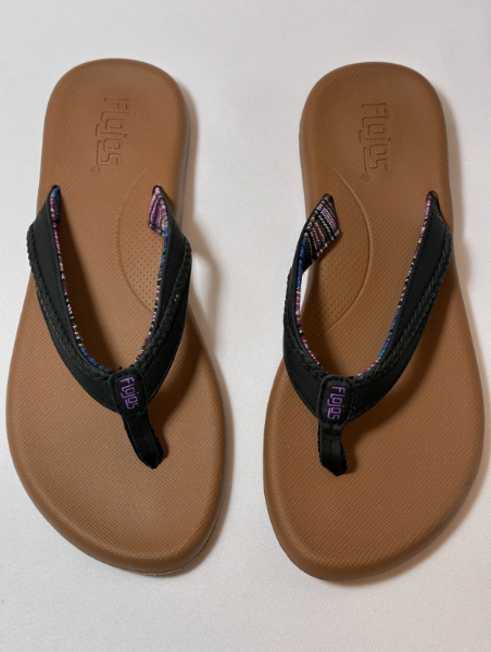 Flojos women's flip flops in Brown Item #1002