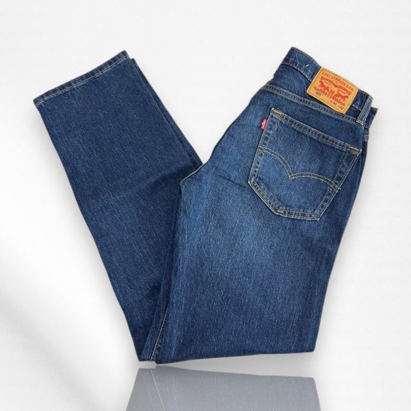 Levi's Strauss & CO. 505 Regular  Mens Jeans Dark Blue Item #2027