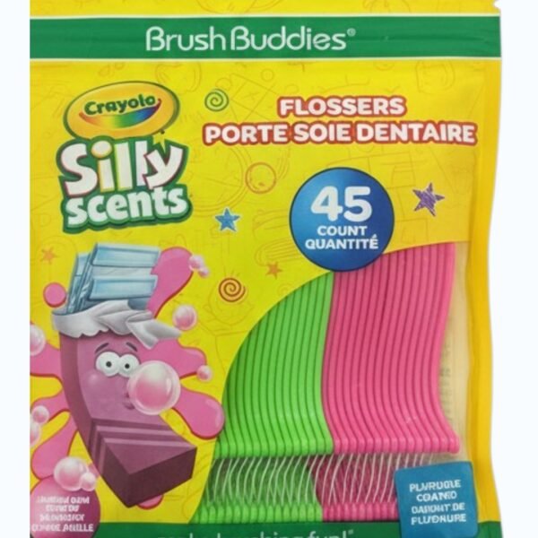 BRUSH BUDDIES FLOSSERS 45PCS