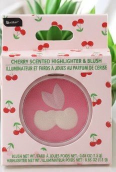 BCOLOR HIGHLIGHTER & BLUSH CHERRY SCENTED BC-9575