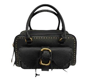 Steve Madden BPalms Black Satchel (1353)