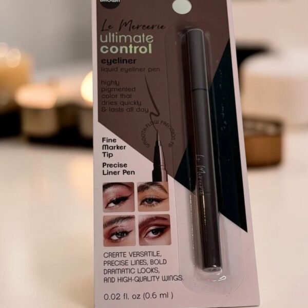 LE MERCERIE ULTIMATE CONTROL EYELINER BROWN