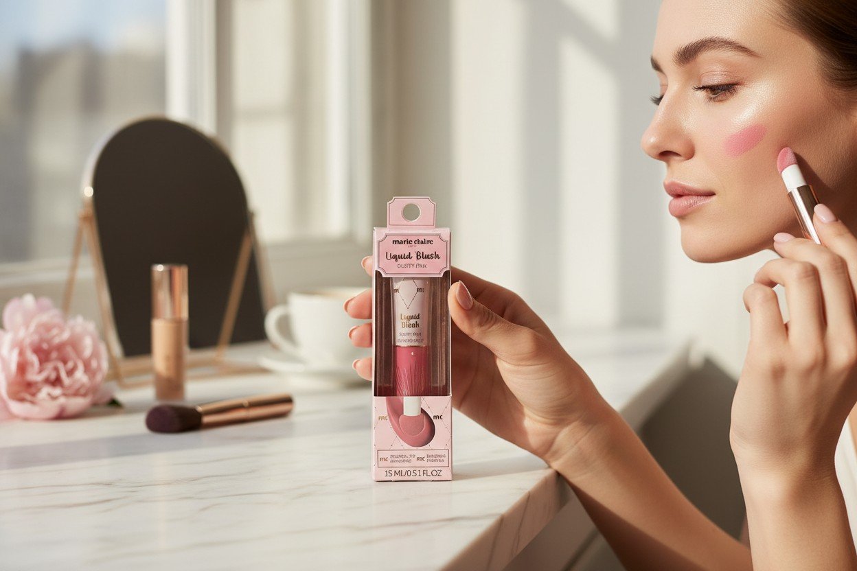 MARIE CLAIRE LIQUID BLUSH DUSTY PINK MCDP-360 - Image 3