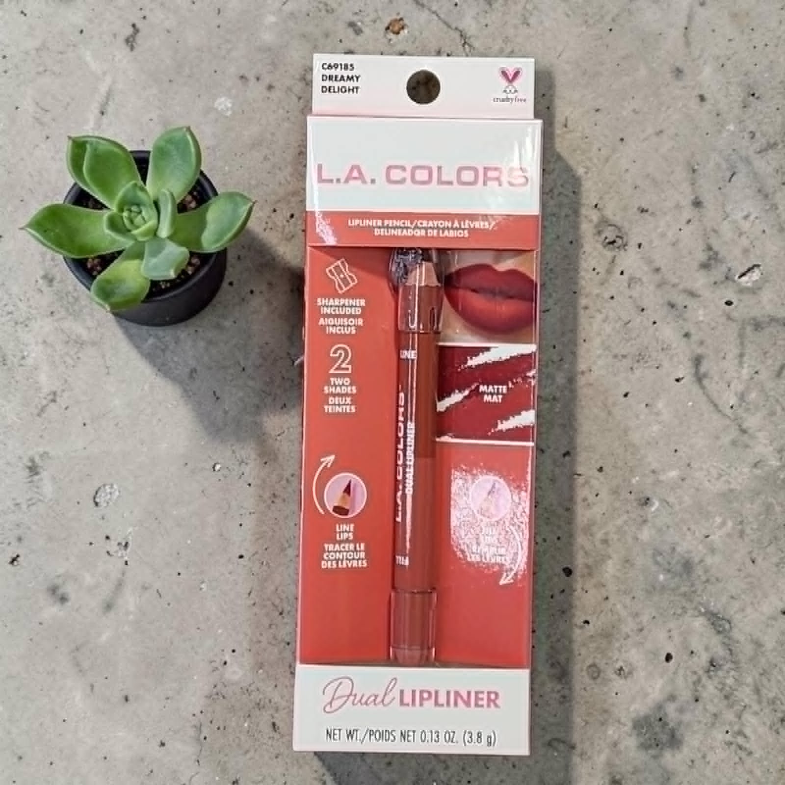 LA COLORS LIP LINER PENCIL DREAMY DELIGHT C69185 - Image 2