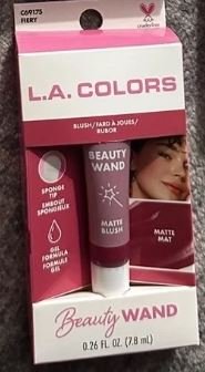 LA COLORS BEAUTY WAND BLUSH FIERY C69175