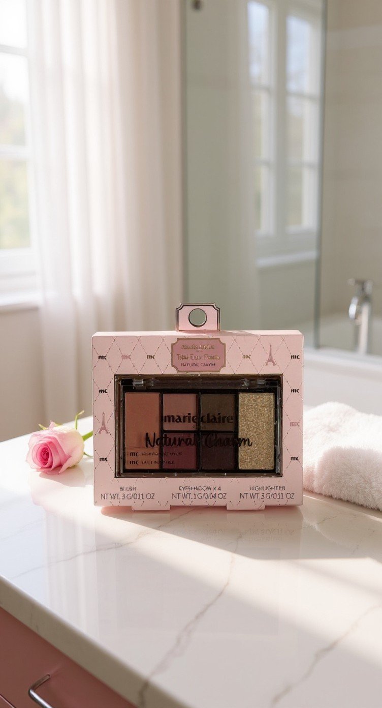 MARIE CLAIRE TOTAL FACE PALLEETTE NATURAL CHARM MCTNC-370 - Image 3