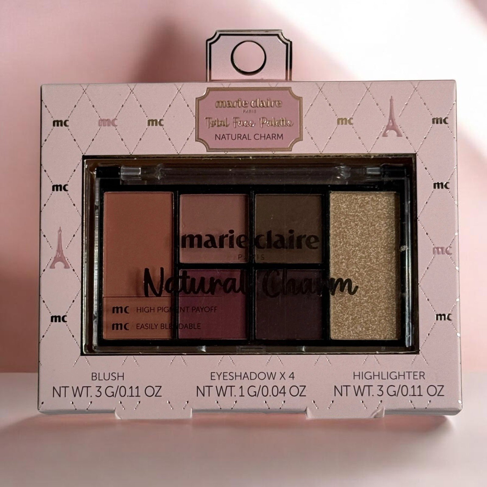 MARIE CLAIRE TOTAL FACE PALLEETTE NATURAL CHARM MCTNC-370