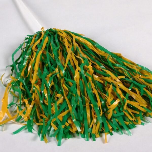 JUST PRETENDING POM POMS GREEN & GOLD 2PACK