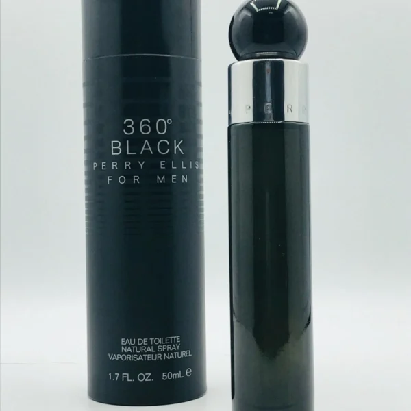 Perry Ellis 360° black Eau De Toilette Spray for Men 1.7 fl oz (50 mL)