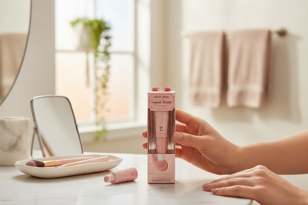 MARIE CLAIRE LIQUID BLUSH SOFT PINK MC-361 - Image 3