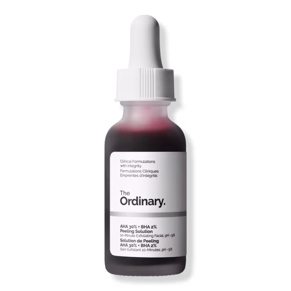 The Ordinary AHA 30% + BHA 2% High-Strength Peeling Solution for Brightening Item #3180